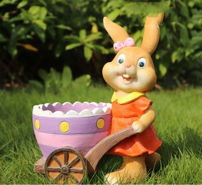 🔥 Discount 49% OFF 😍Cartoon Rabbit Ornament Flower Pot