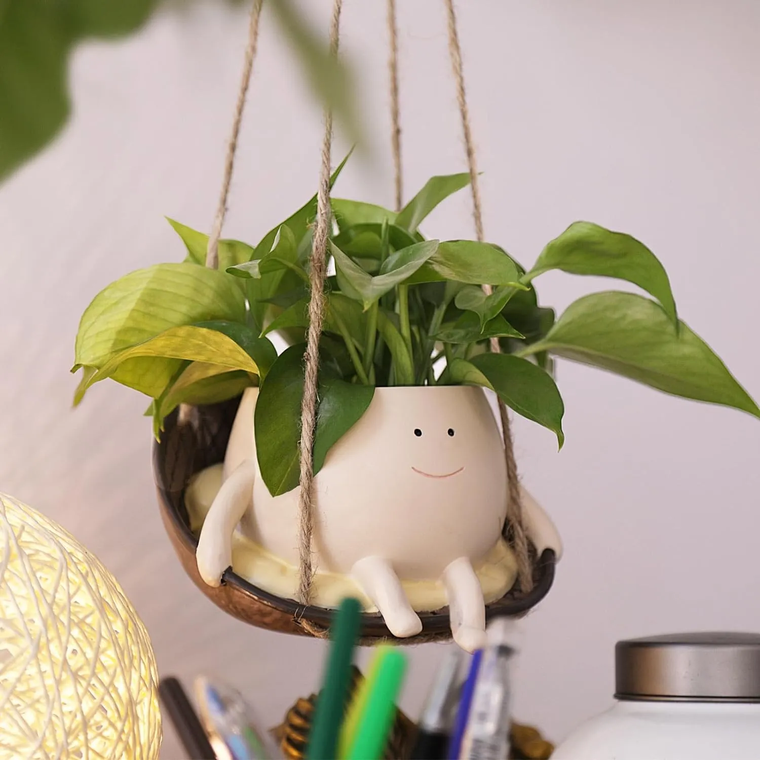 Cute Cartoon Creative Fowerpot