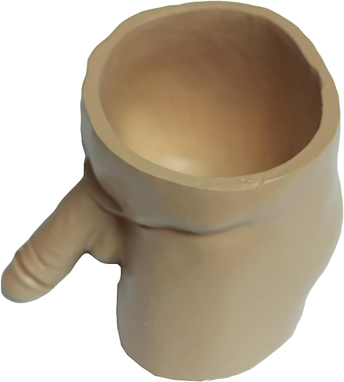 Resin penis flowerpot, a unique and interesting flowerpot