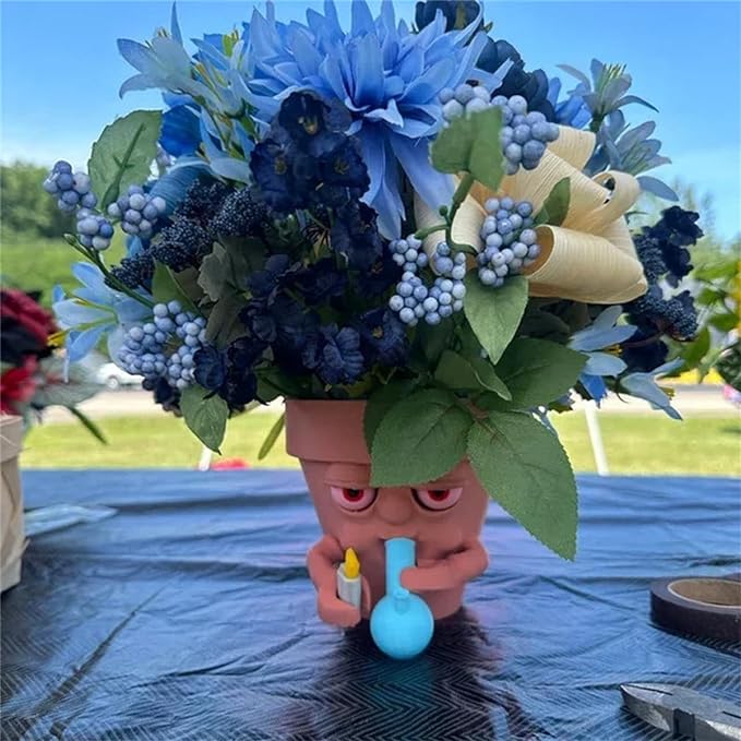 Interesting succulent pots, personalized creative flower pots