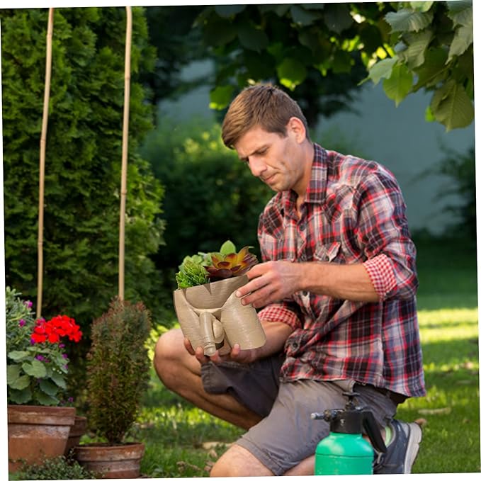 Resin penis flowerpot, a unique and interesting flowerpot