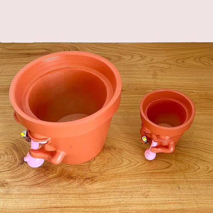 Interesting succulent pots, personalized creative flower pots