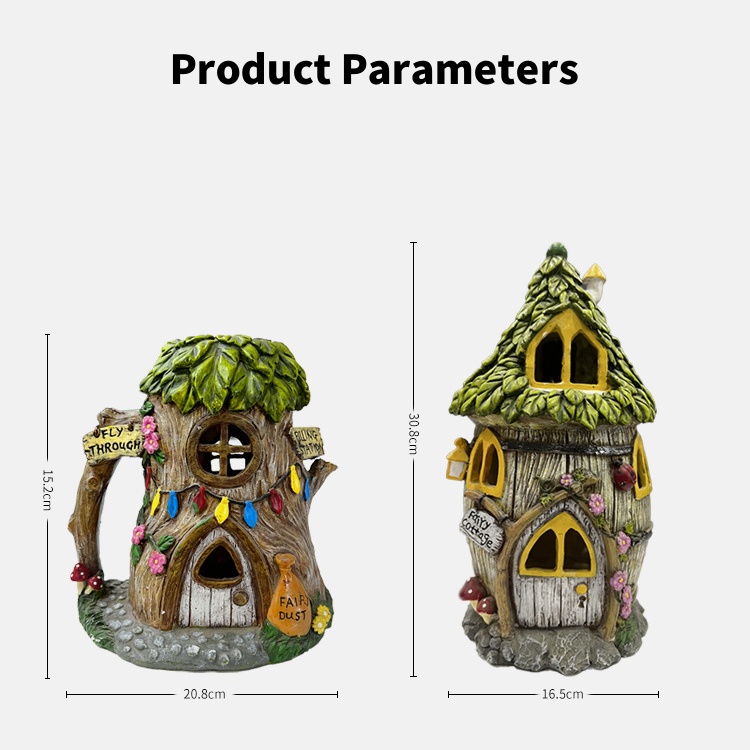 Solar Garden Statue Light House Statue