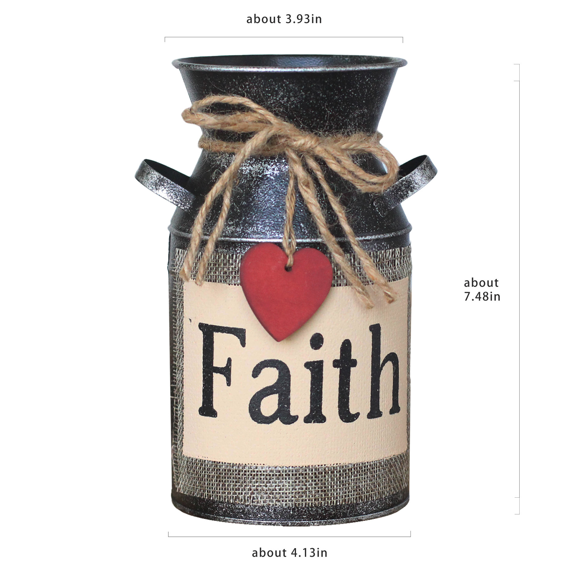 🔥 Discount 49% OFF 😍RetroStyle Iron Flower Bucket