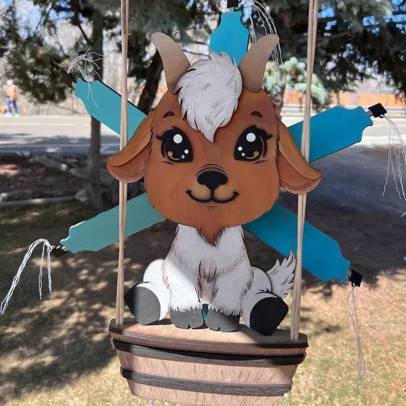 😂FUNNY ANIMAL WINDSPINNER-BUY 2 FREE SHIPPING