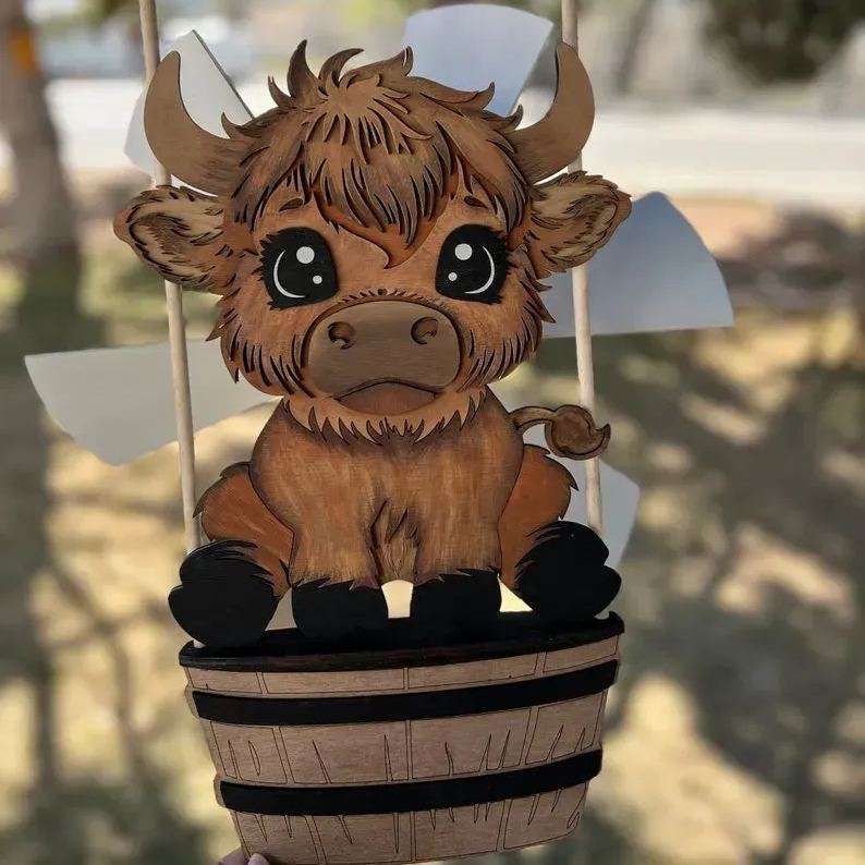 😂FUNNY ANIMAL WINDSPINNER-BUY 2 FREE SHIPPING