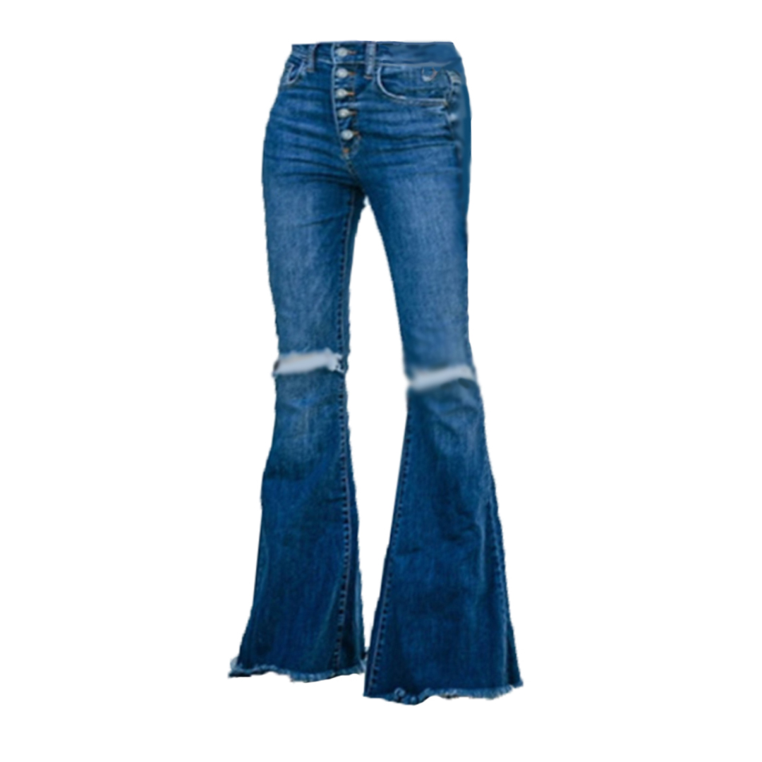Margot | Women’s High-Waisted Flared Denim Jeans