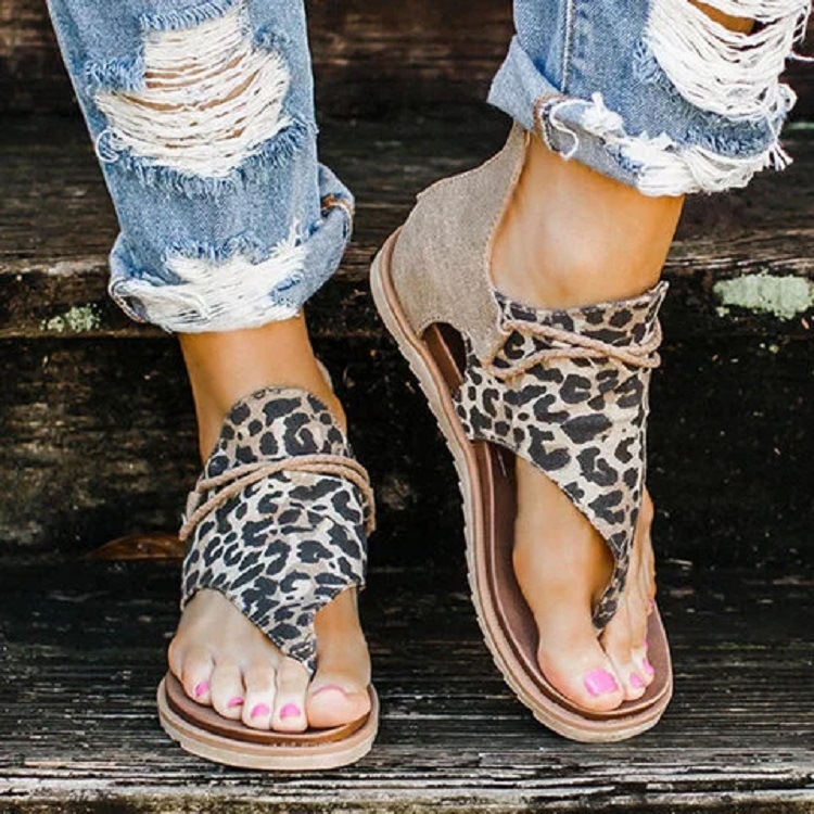 Necydress Natalie Summer Vacation Ladies Tassel Open-Toe Flip-Flops
