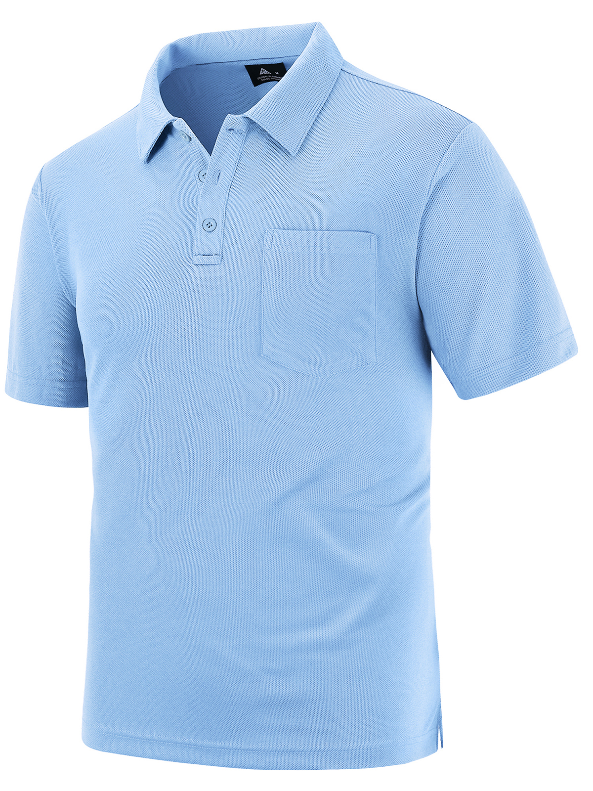 Men's Casual Business Lapel Pocket Polo Shirt