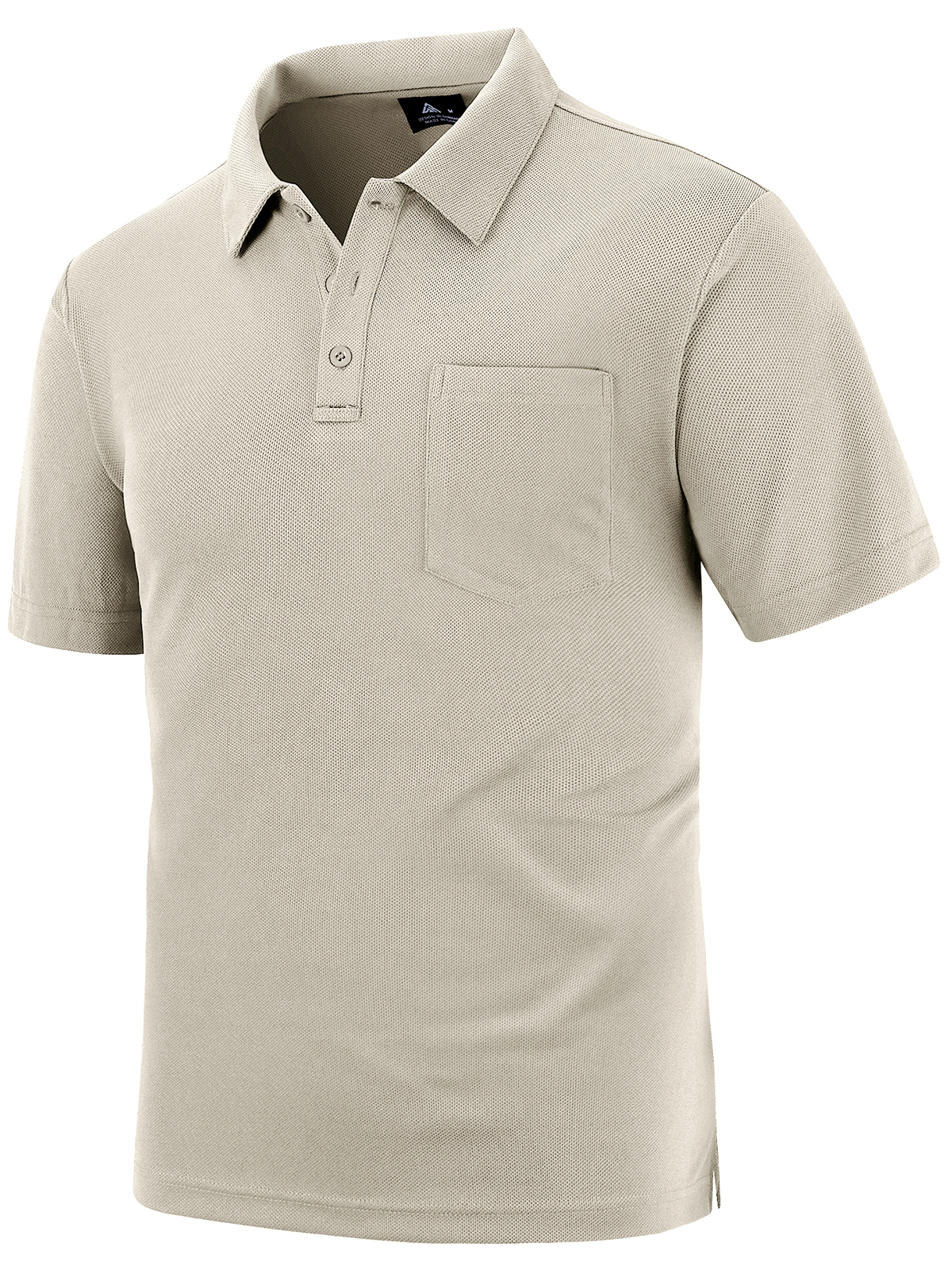 Men's Casual Business Lapel Pocket Polo Shirt