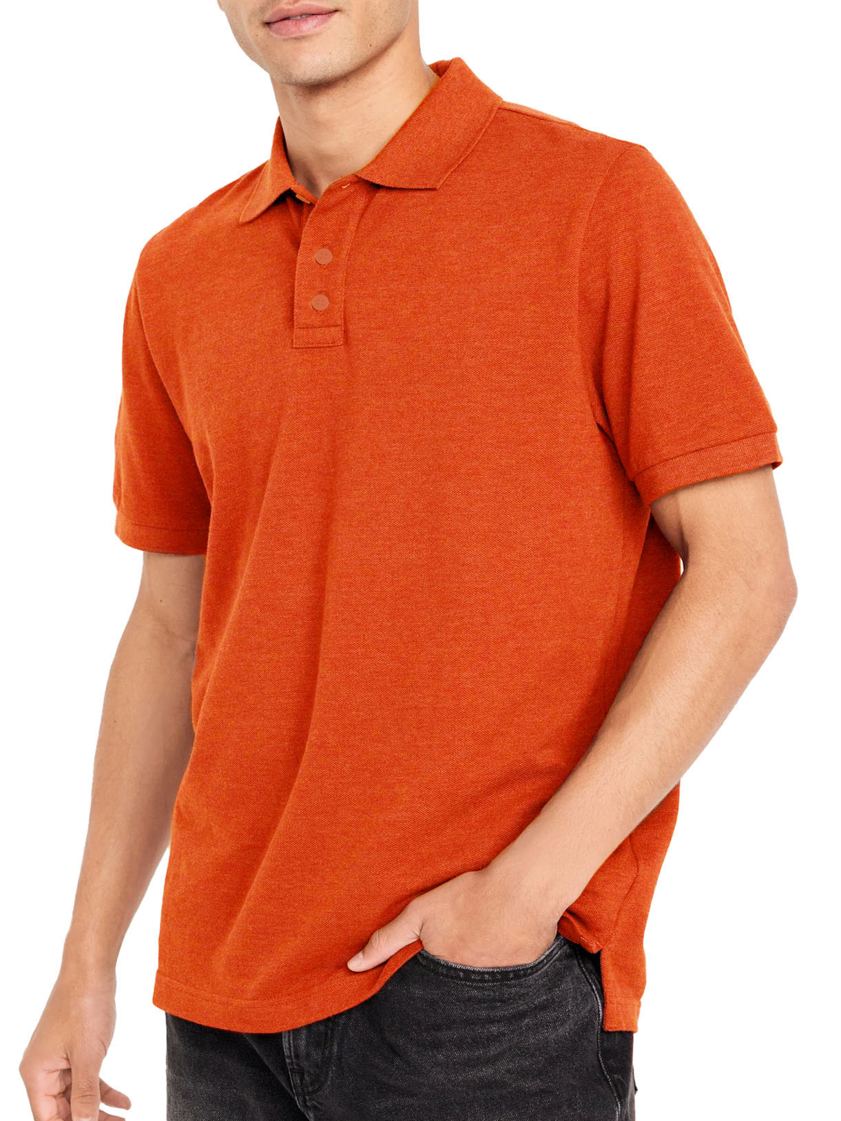 Men's Casual Lapel Button-Down Short Sleeve POLO Shirt