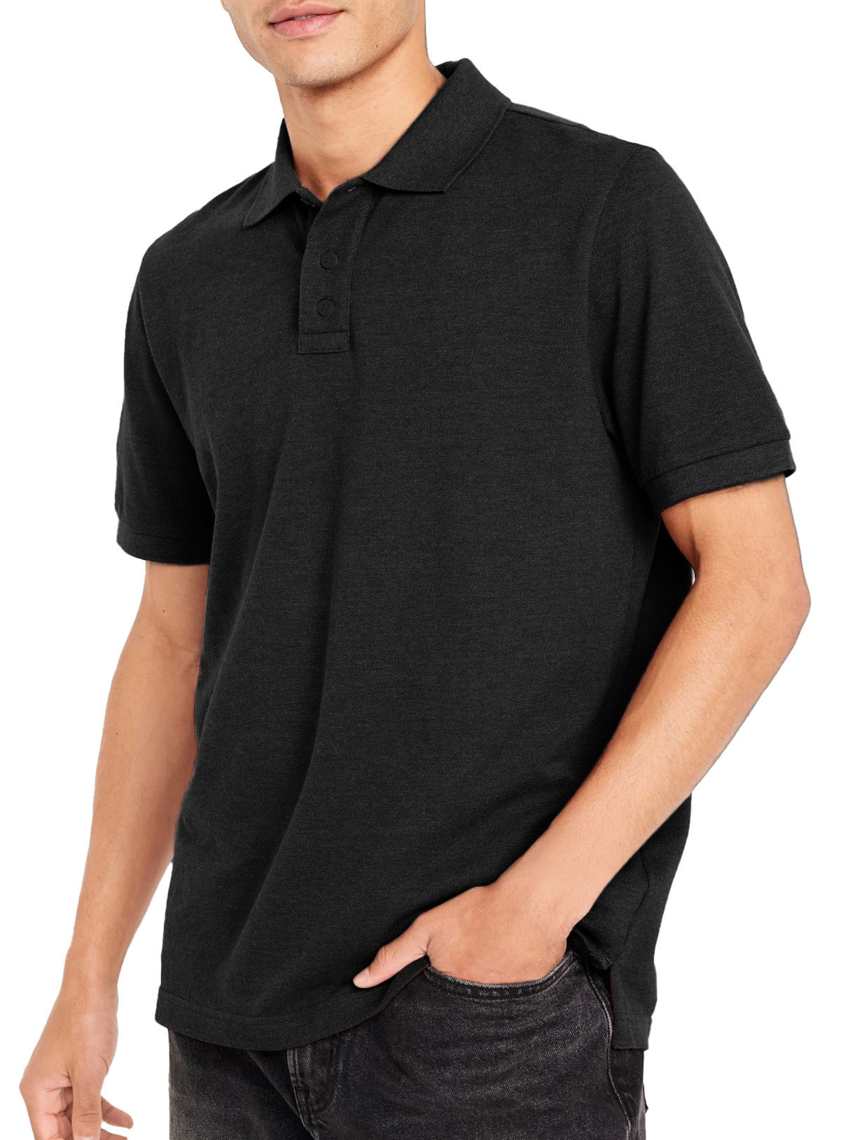 Men's Casual Lapel Button-Down Short Sleeve POLO Shirt