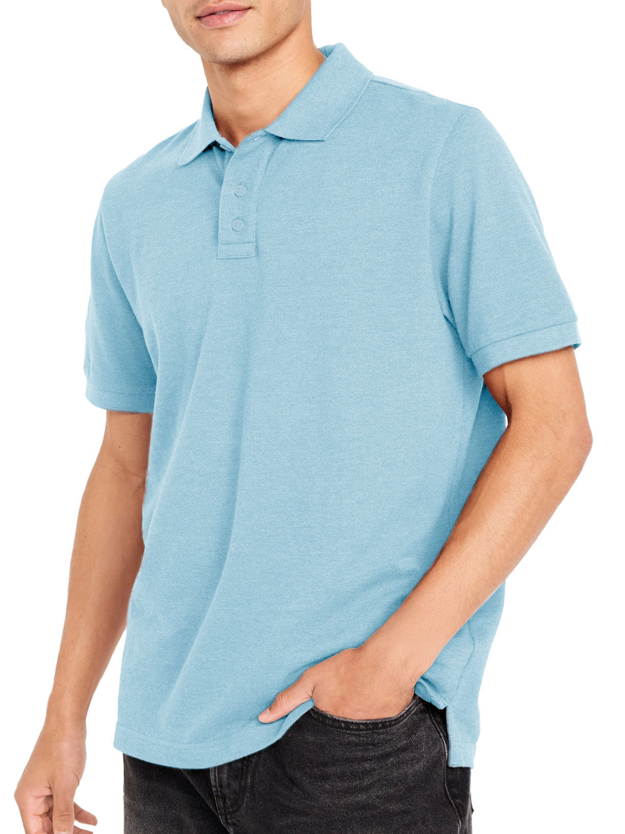 Men's Casual Lapel Button-Down Short Sleeve POLO Shirt