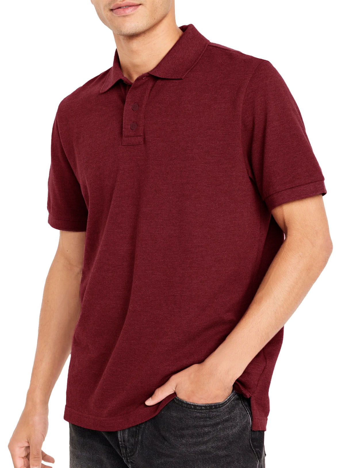 Men's Casual Lapel Button-Down Short Sleeve POLO Shirt