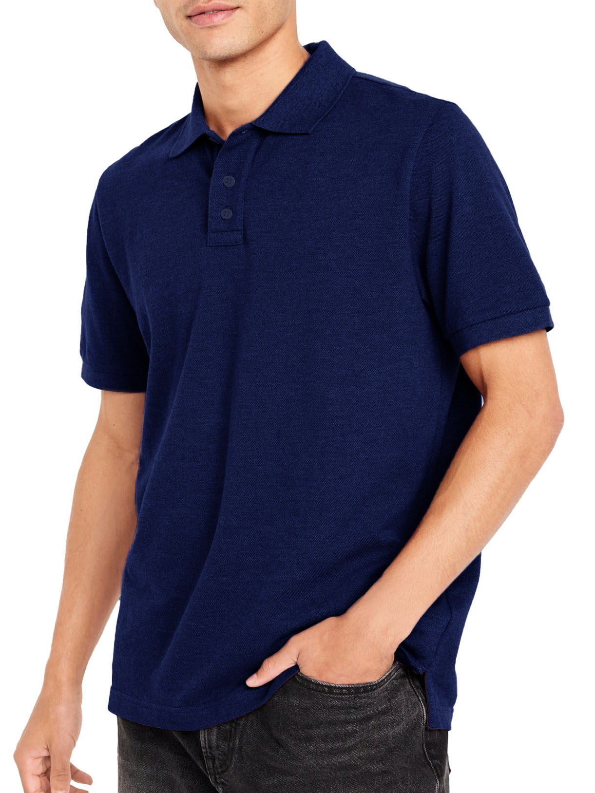 Men's Casual Lapel Button-Down Short Sleeve POLO Shirt