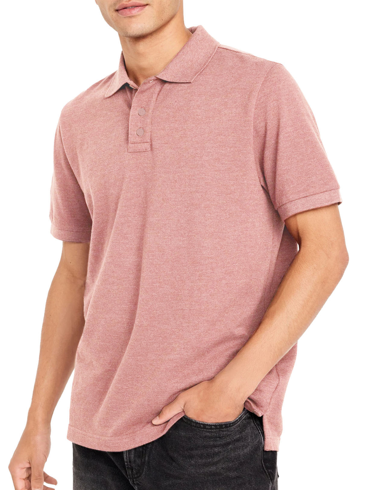 Men's Casual Lapel Button-Down Short Sleeve POLO Shirt