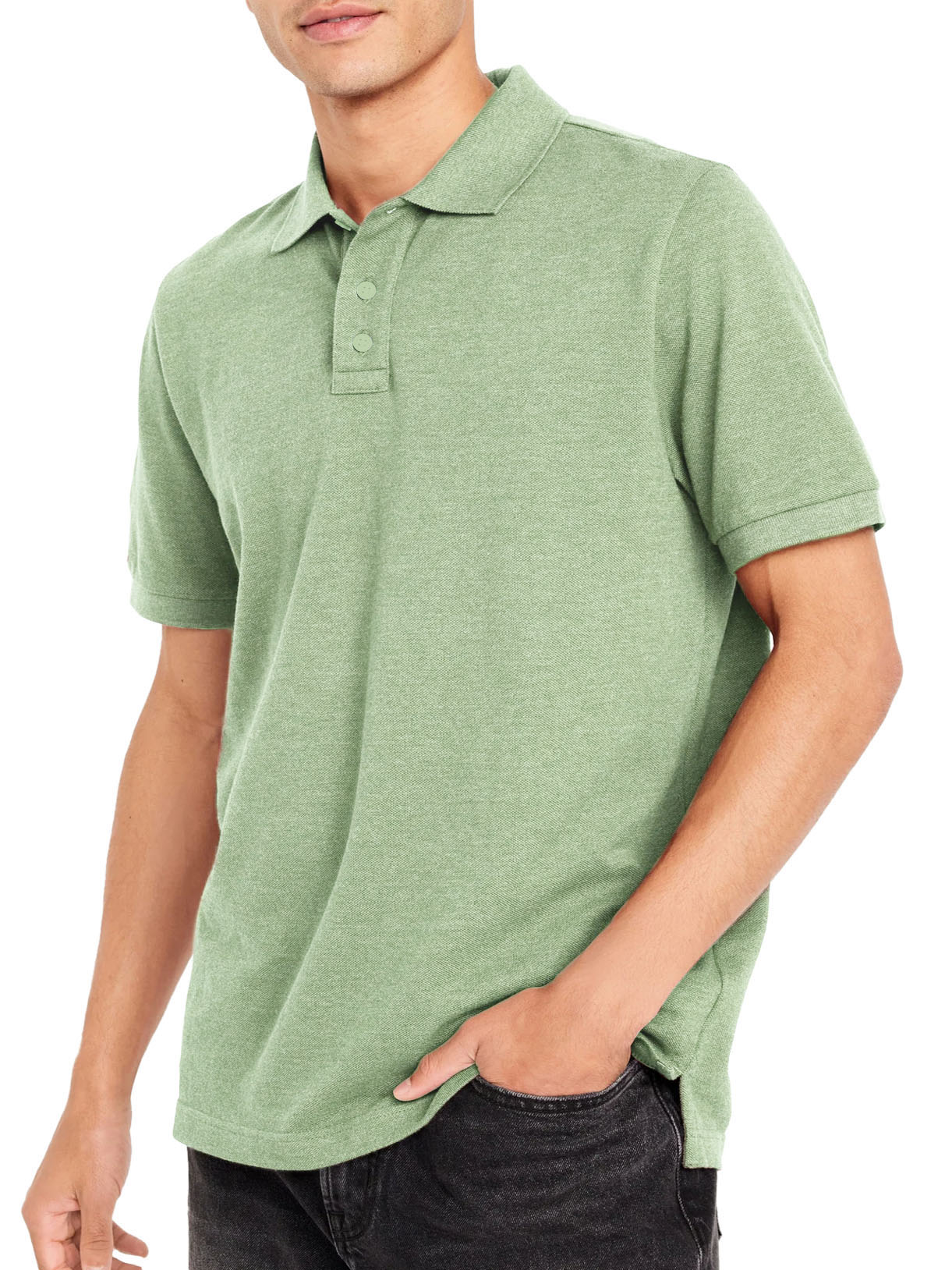 Men's Casual Lapel Button-Down Short Sleeve POLO Shirt