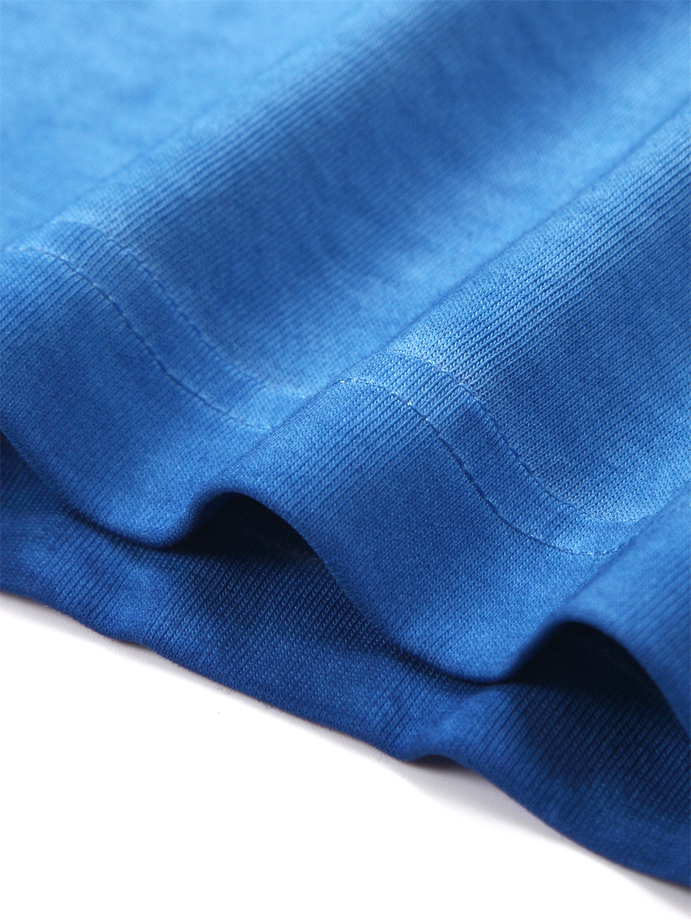 Men's Cotton Washed Distressed Gradient Casual Short-sleeved T-shirt