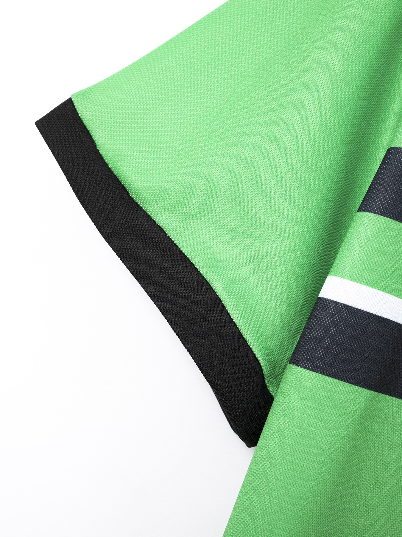 Men's Horizontal Striped Casual Lapel Short-Sleeved POLO Shirt