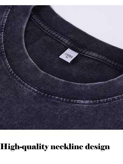 Men's Distressed Washed Palm Tree Print Comfortable Sporty Everyday Tank Top