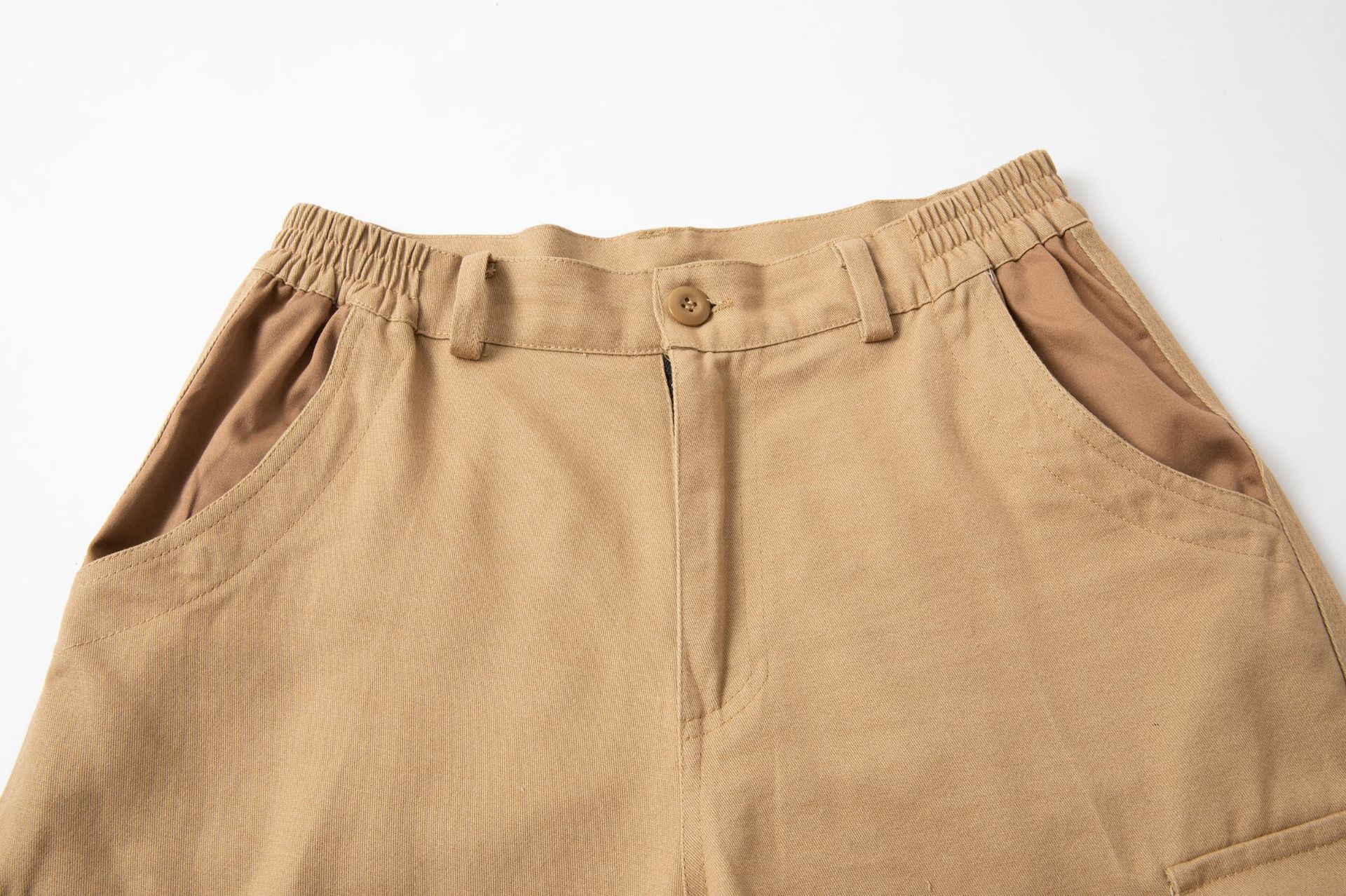 Men's Simple Solid Color Comfortable Overalls