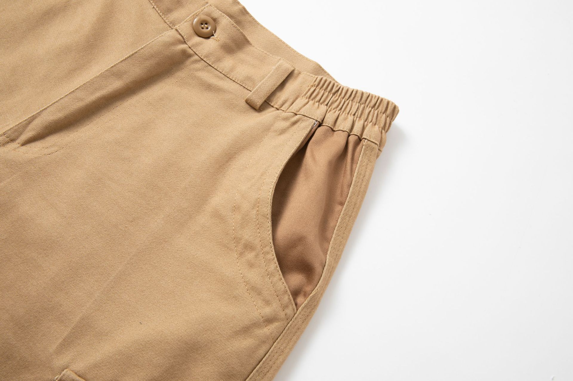 Men's Simple Solid Color Comfortable Overalls