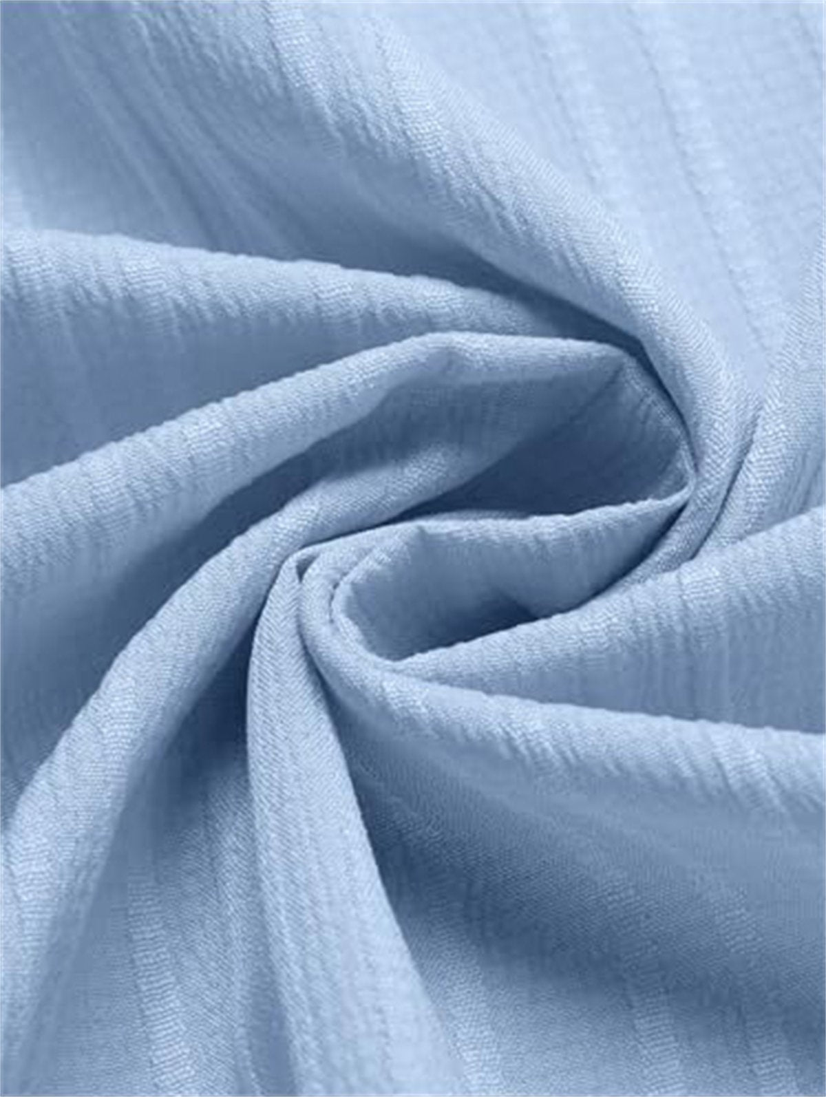 Men's Casual Comfortable Loose Textured Long Sleeve Shirt