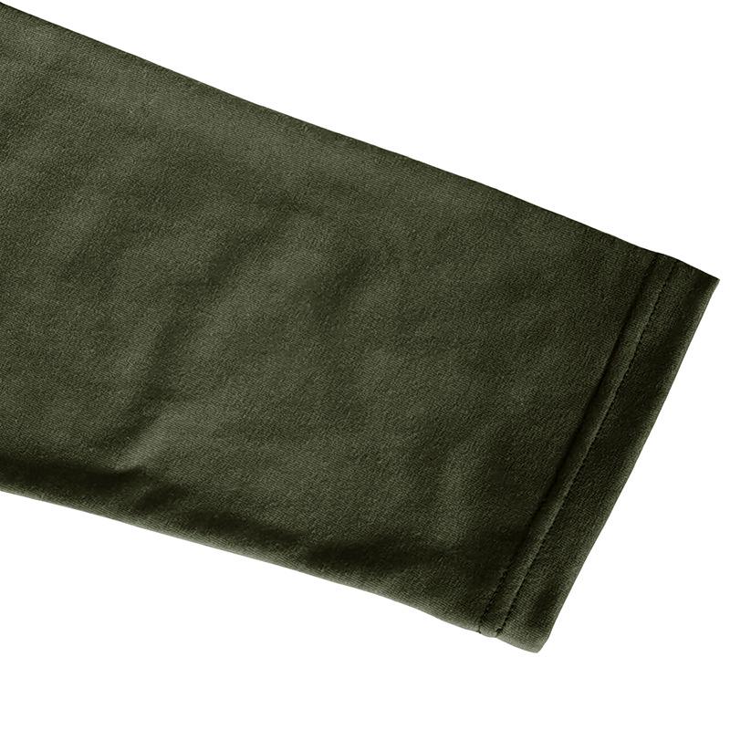 Men's Casual Cotton Long Sleeve Henley Shirt