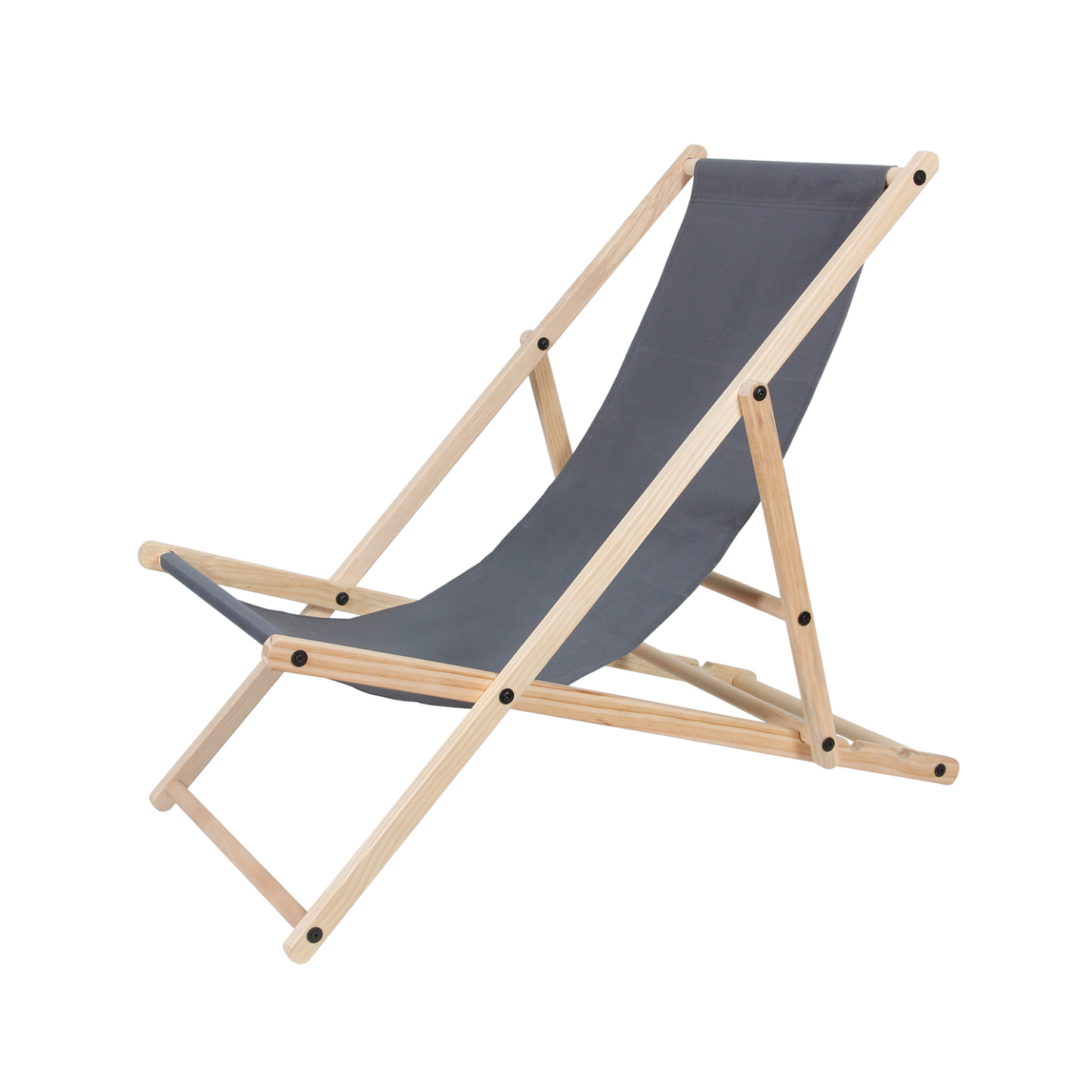 Liegestuhl Klappbar Strandliege Holz