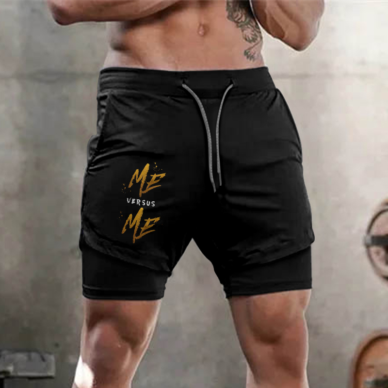Me Versus Me Printed Men's Shorts