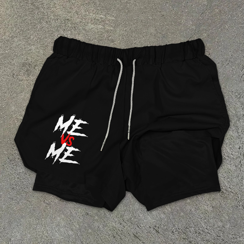 Me Vs Me Printed Men's Shorts