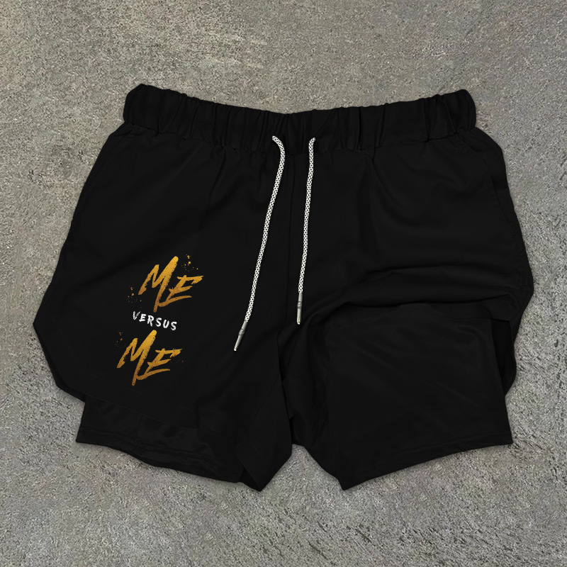 Me Versus Me Printed Men's Shorts