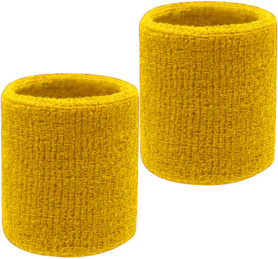 2pcs Gym Wrist Bands Towel 