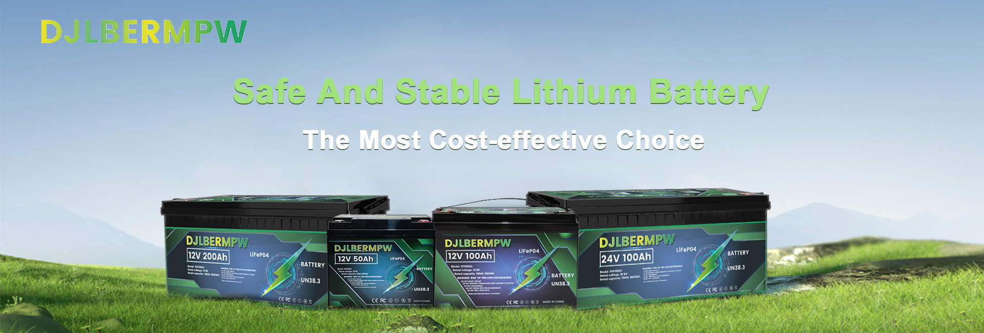 DJLBERMPW & Provides safe and stable lithium batteries for easy life!