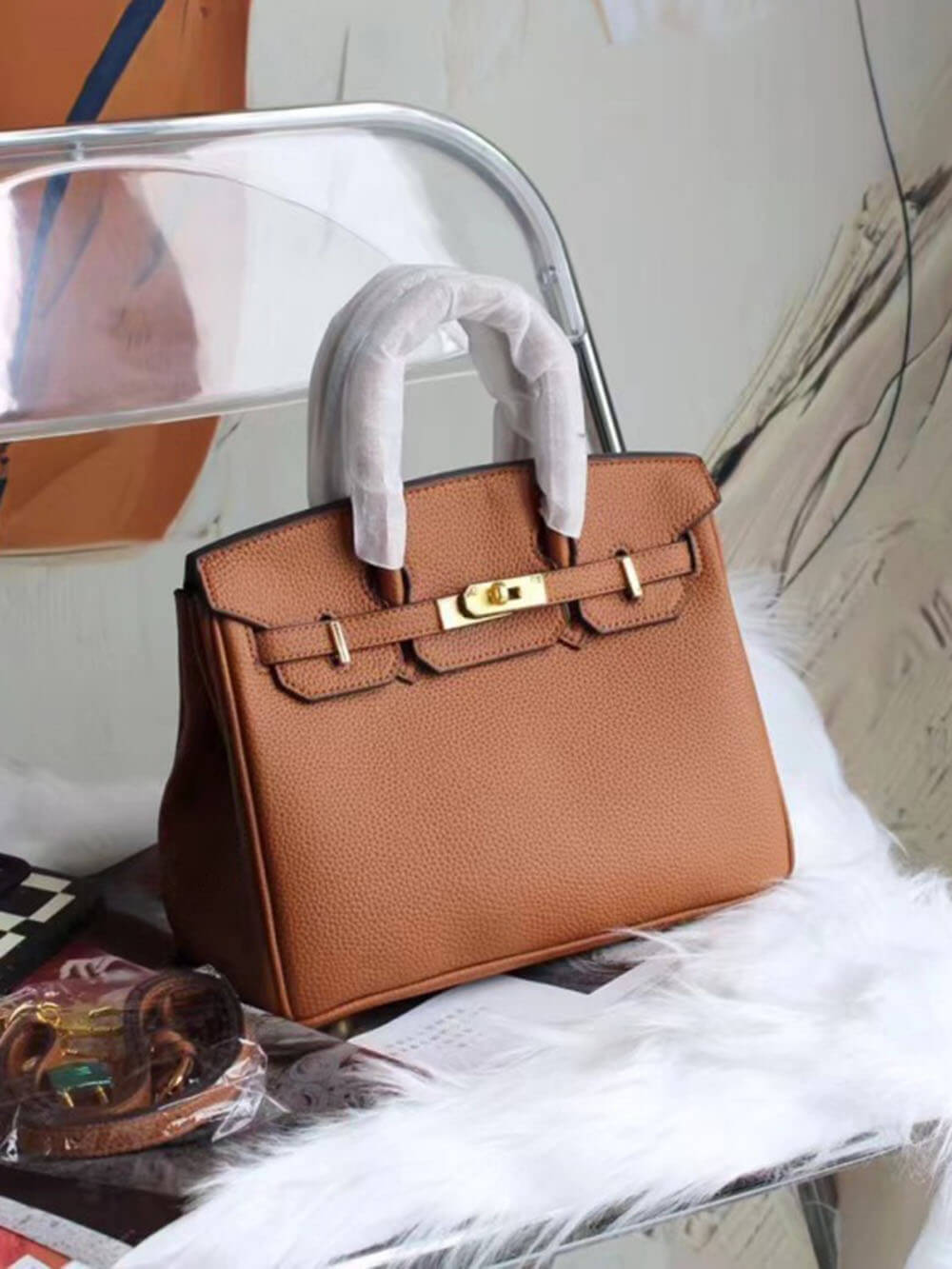 Commuter Single-Shoulder Crossbody Handbag Kelly Bag