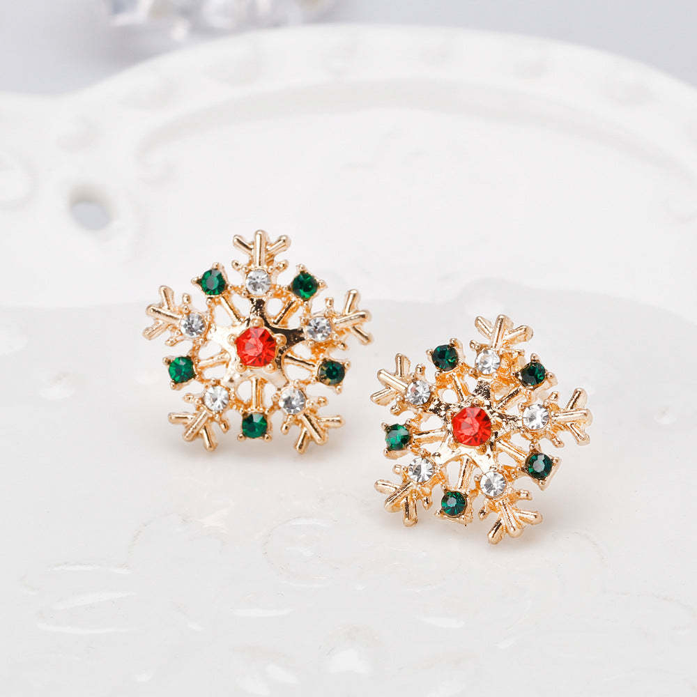 Christmas Snowflake Earrings