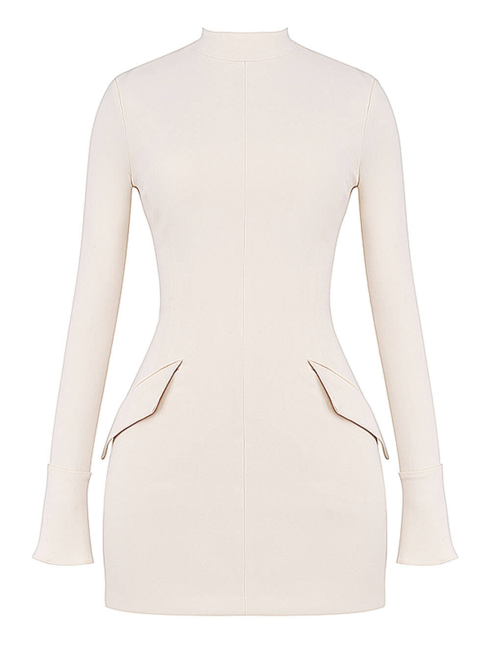 Vintage Cream Mini Dress