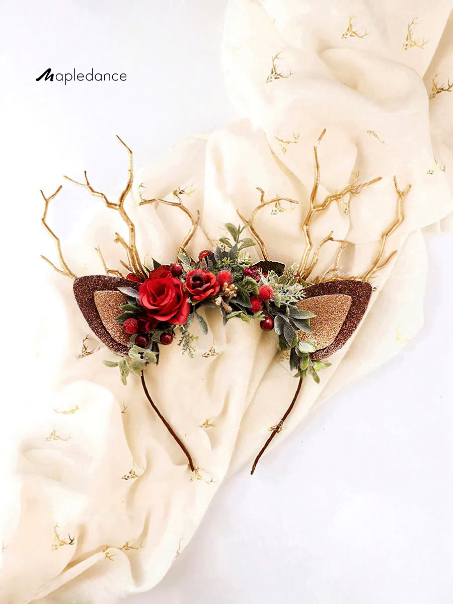Reindeer Antler Christmas Reindeer Headband