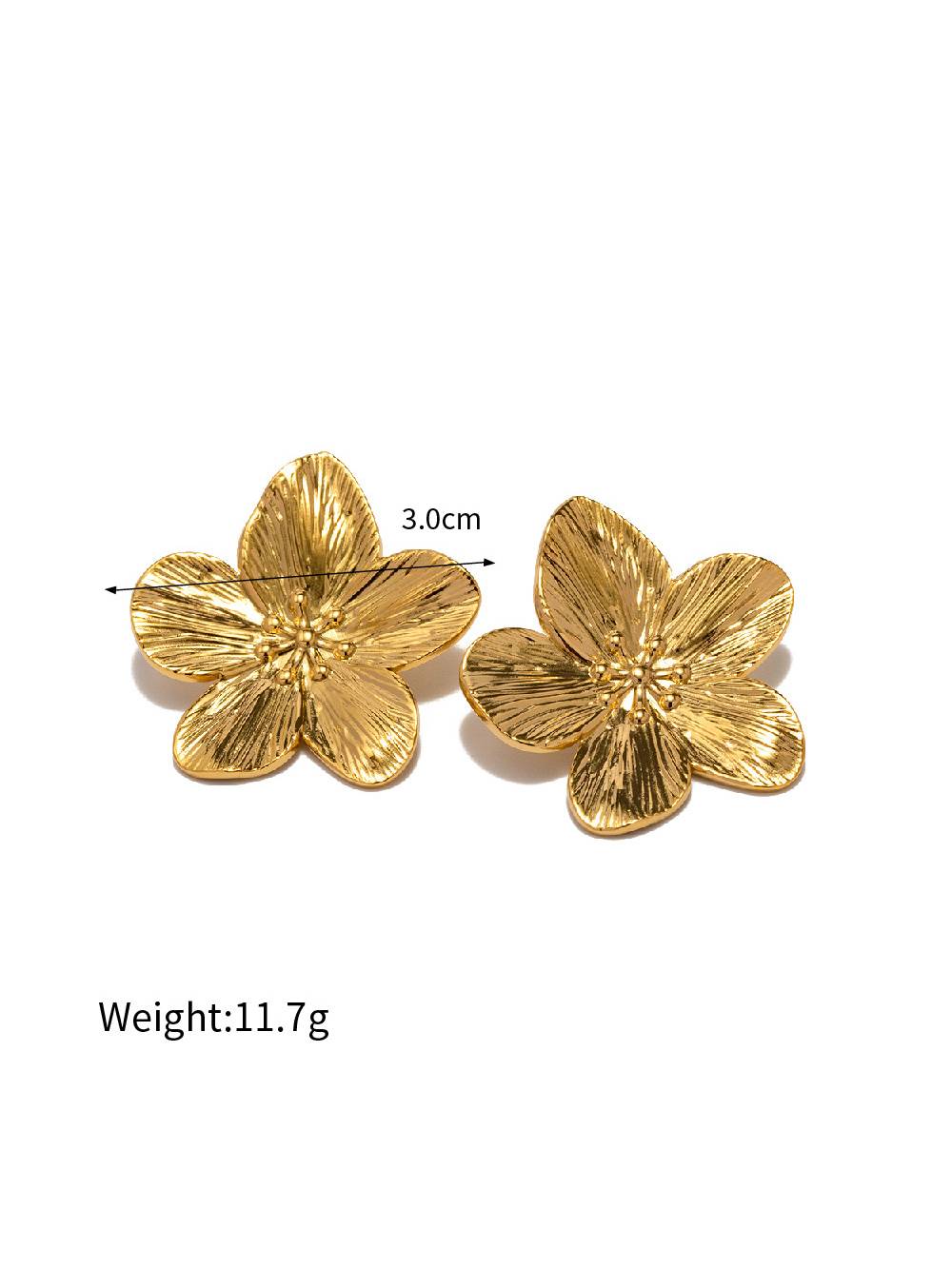 Flower Stud Earrings