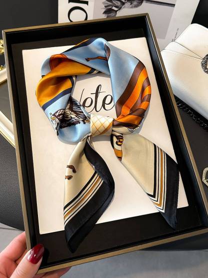 Classic Print Scarf Turban