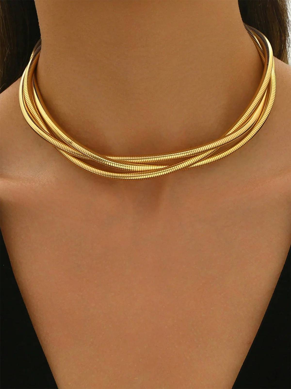 Minimalist Multi-Layer Wrap-Around Necklace