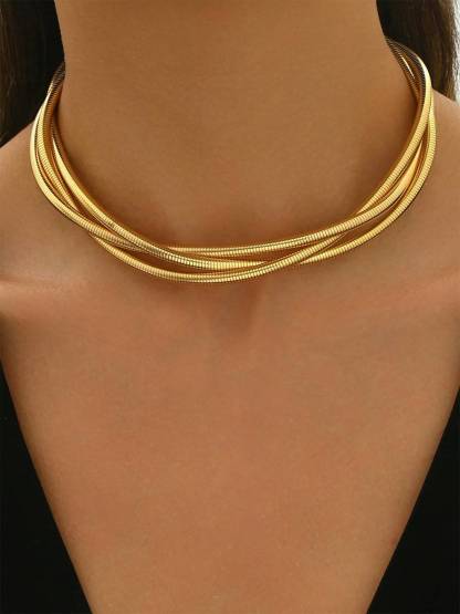 Minimalist Multi-Layer Wrap-Around Necklace