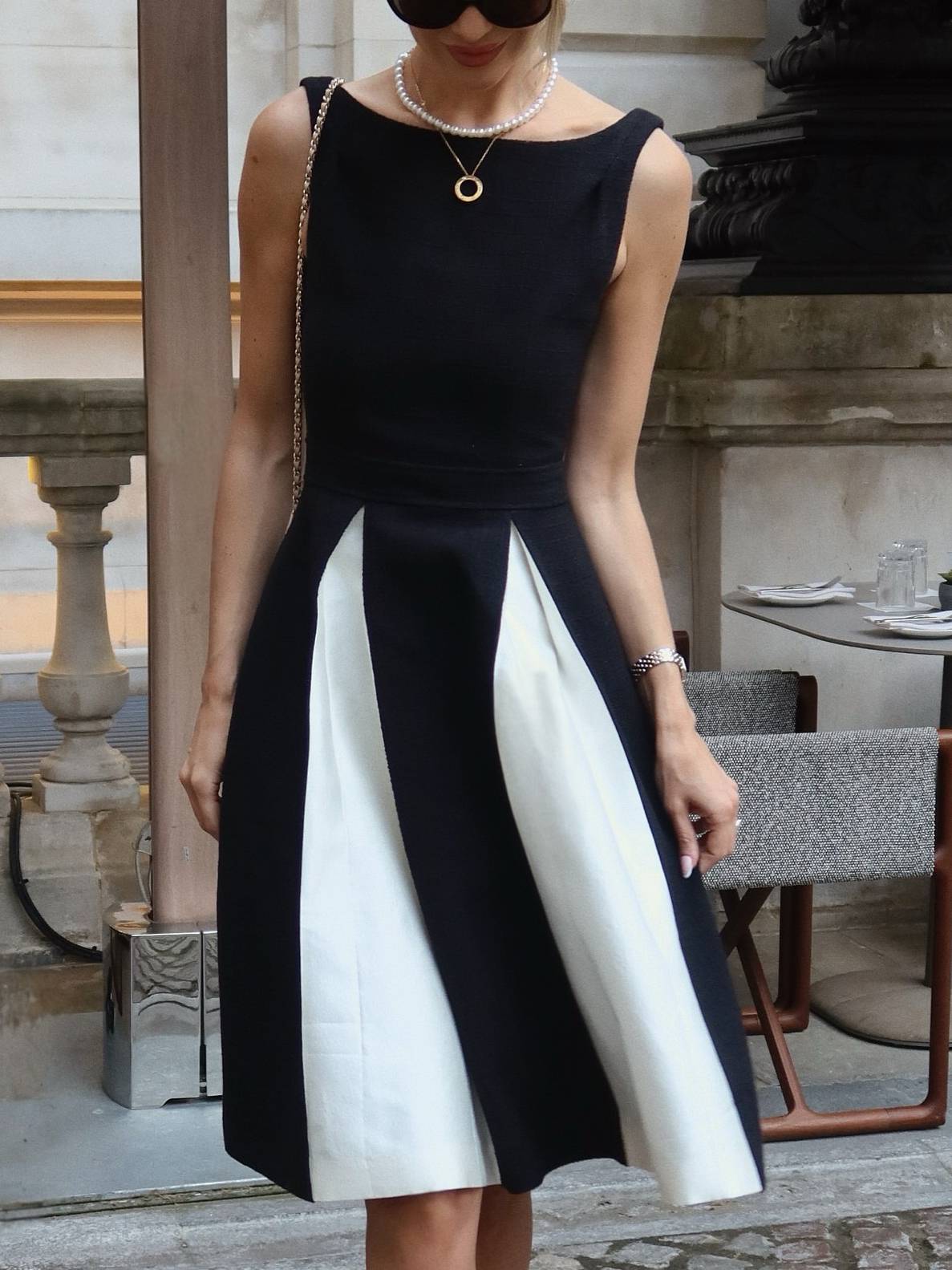 Hepburn Style Vintage Mini Dress