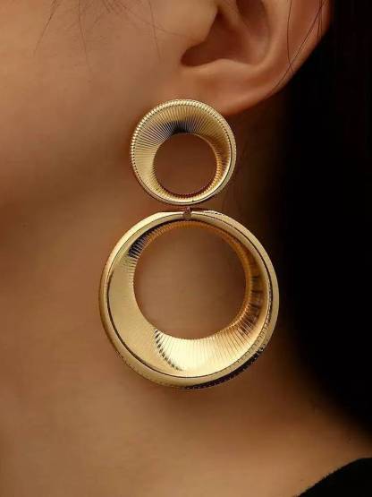 Minimalist Double Hoop Earrings