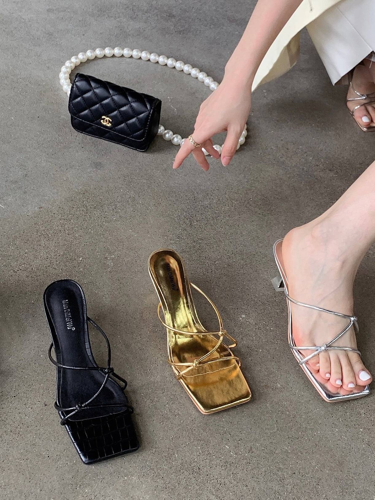 Temperament High Heel Slippers