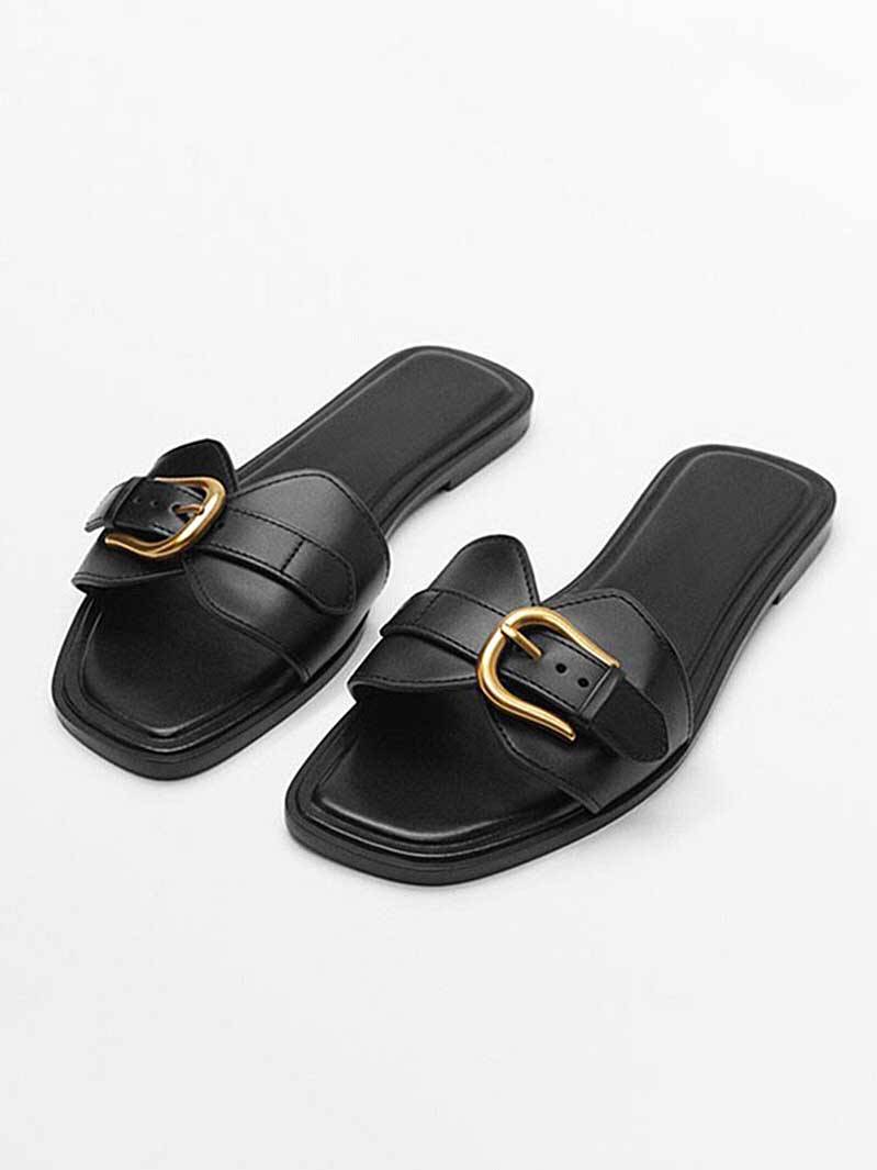 Minimalist Casual Flat Slippers