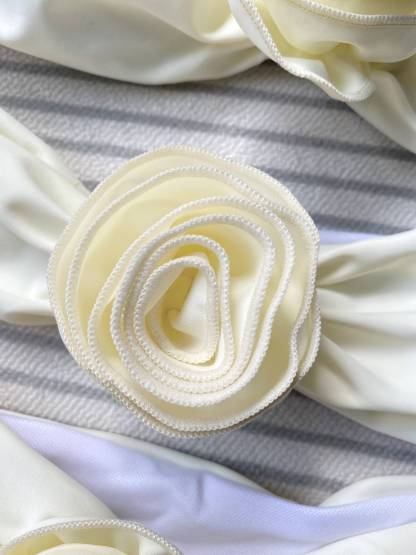 Three-dimensional Flower One-piece Swimsuit