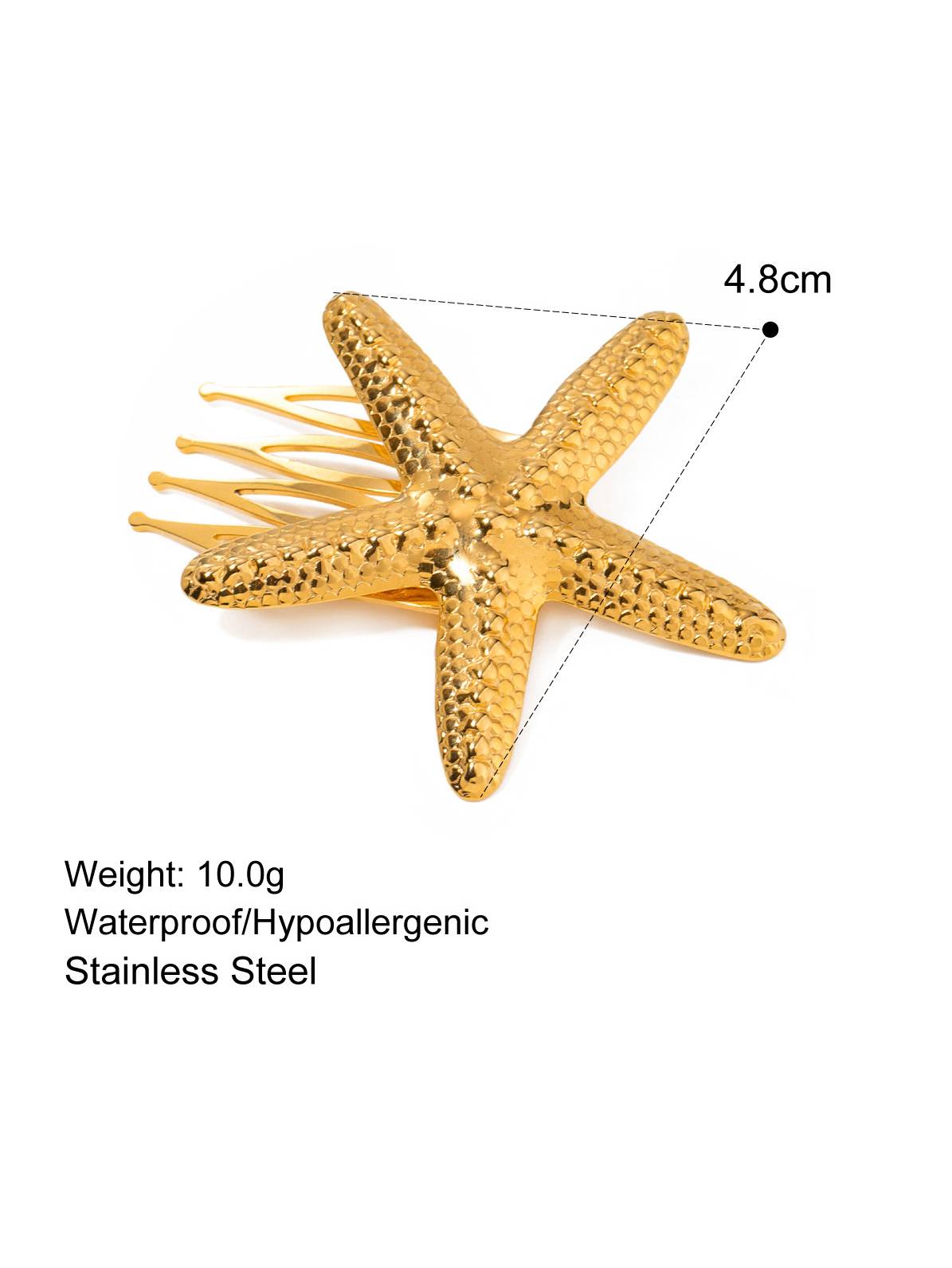 Ocean And Flower Element Hairpin Hair Accessories