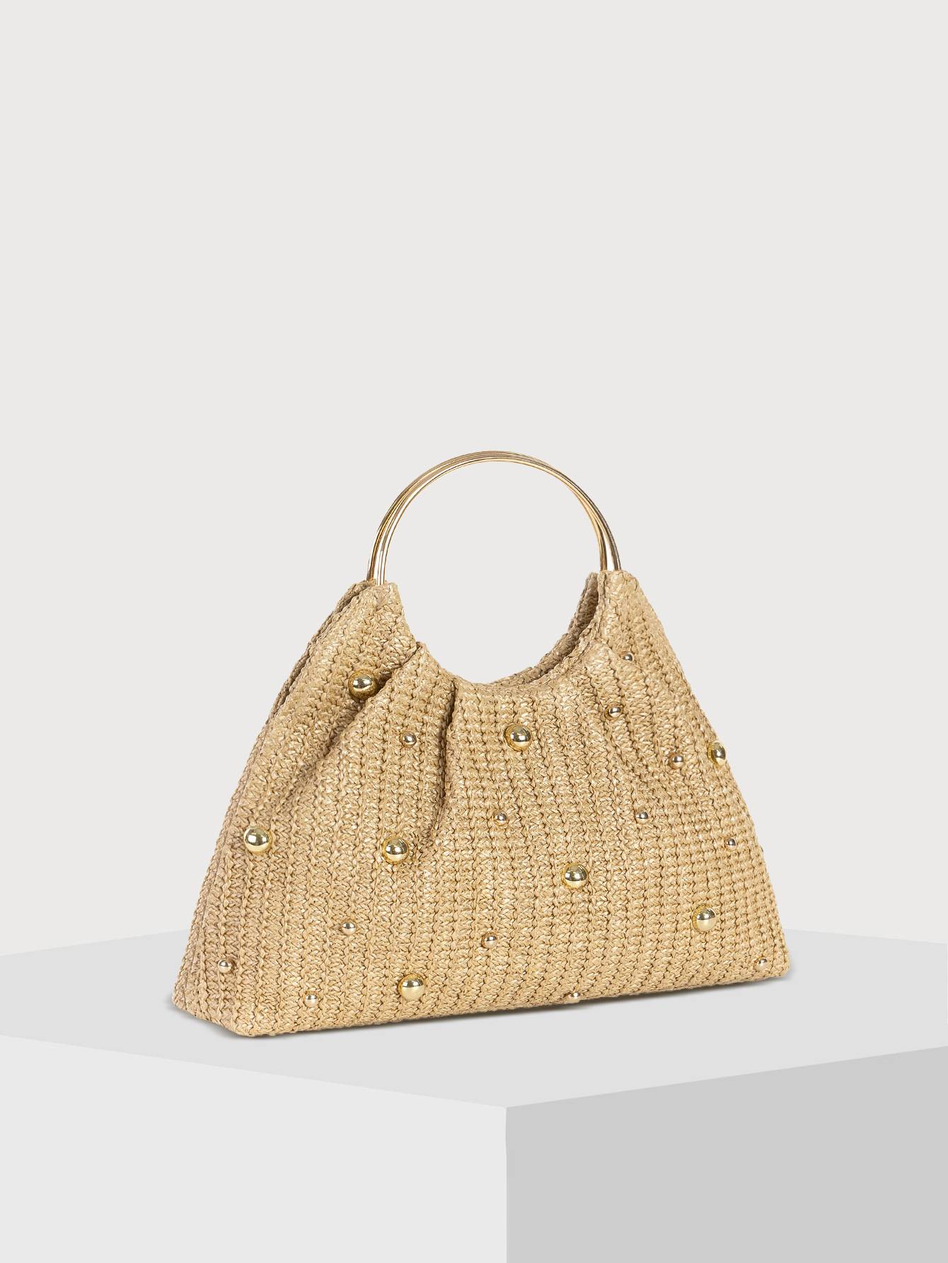Vacation Style Straw Handbag