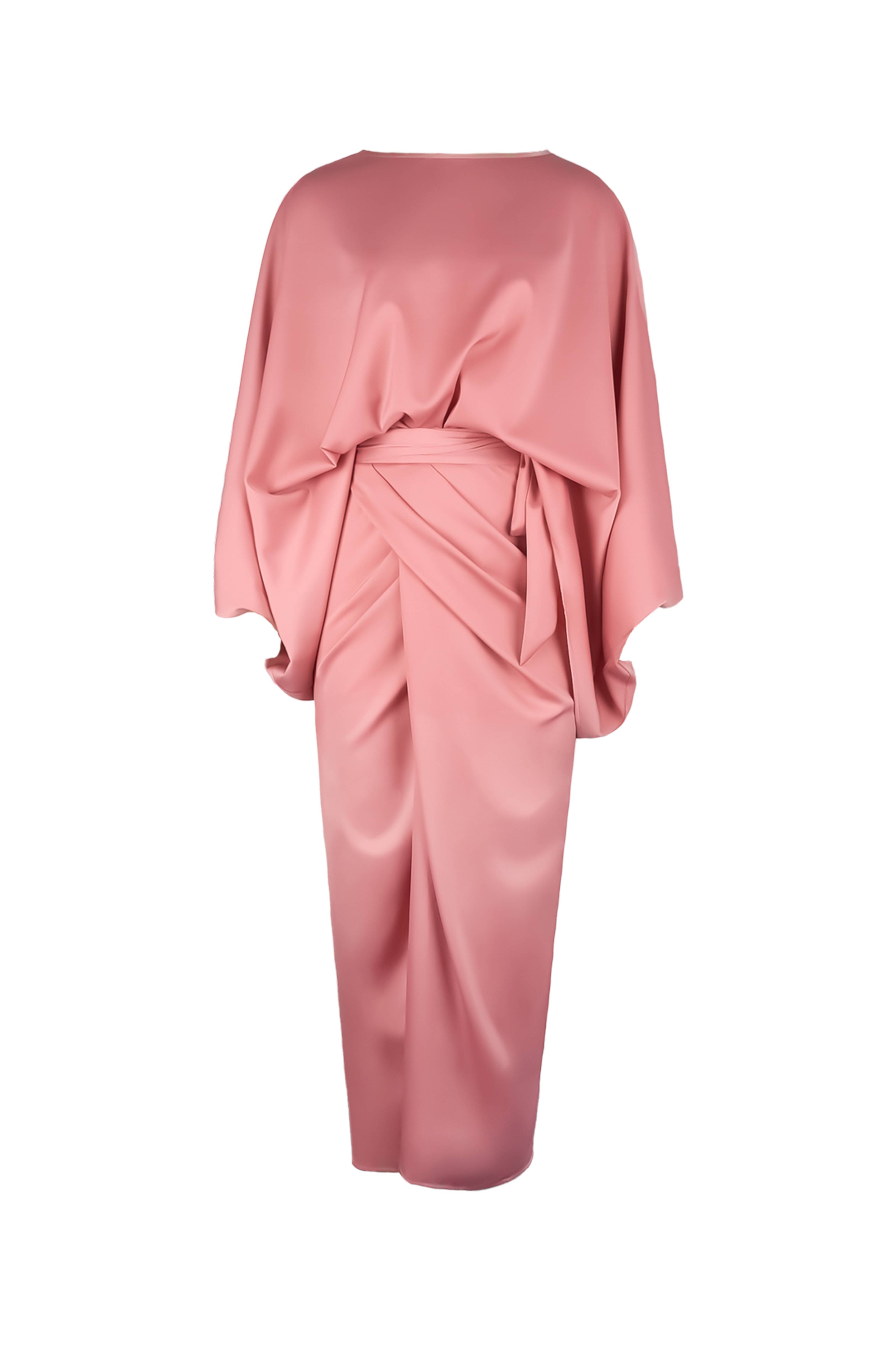 Minimalist Loose Shirt And Lace-up Skirt Suit